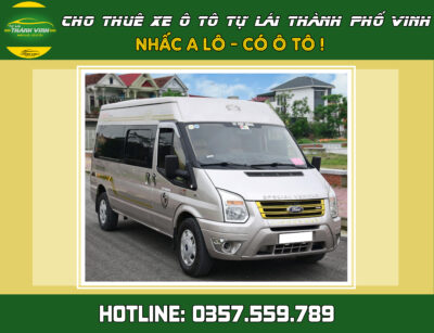 Cho thuê xe tự lái - có lái Ford Transit 16 chỗ ở Vinh, Nghệ An