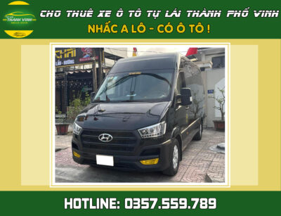 Cho thuê xe tự lái - có lái Hyundai Solati 16 chỗ mới ở Vinh, Nghệ An