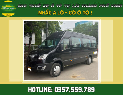 Cho thuê xe tự lái - có lái Mini Bus Iveco Daily Plus 2023 19 chỗ mới ở Vinh, Nghệ An
