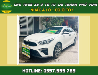 Cho thuê xe tự lái Kia Cerato Sedan 5 chỗ ở Vinh, Nghệ An