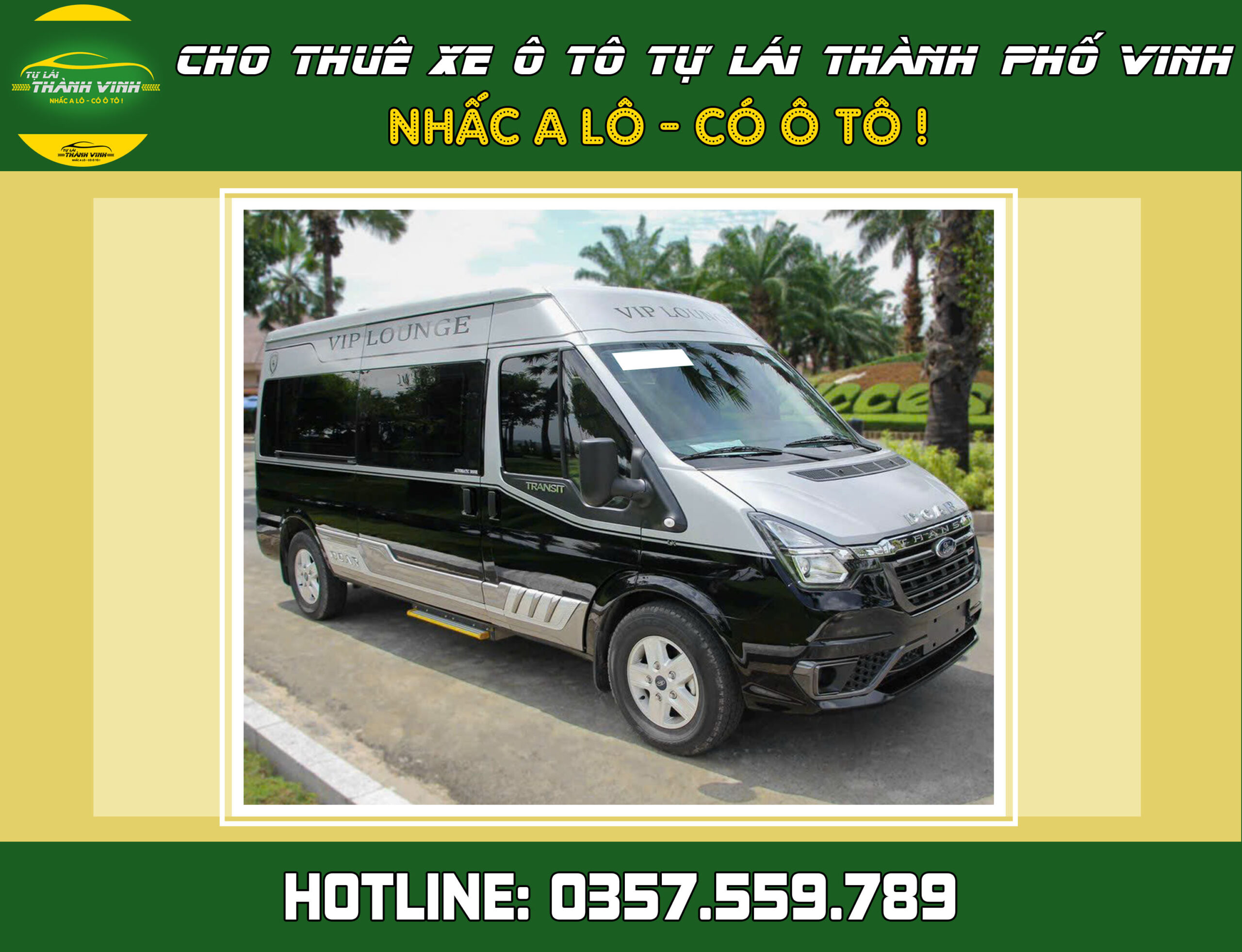 Cho thuê xe tự lái - có lái Dcar Limousine VIP LOUNGE 7 chỗ mới ở Vinh, Nghệ An